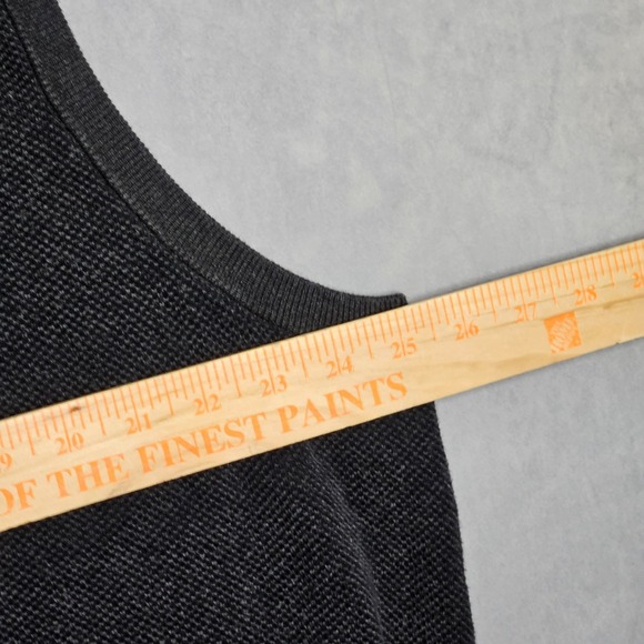Polo Ralph Lauren Vest Mens 2XB Charcoal Gray Full Zip Pima Cotton Knit Pockets - Picture 4 of 7
